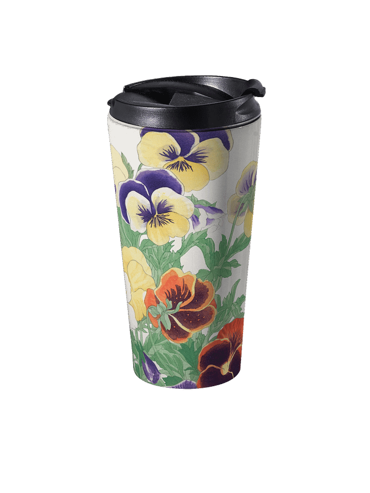 Pansy 15oz. Stainless Steel Mug product image (2)