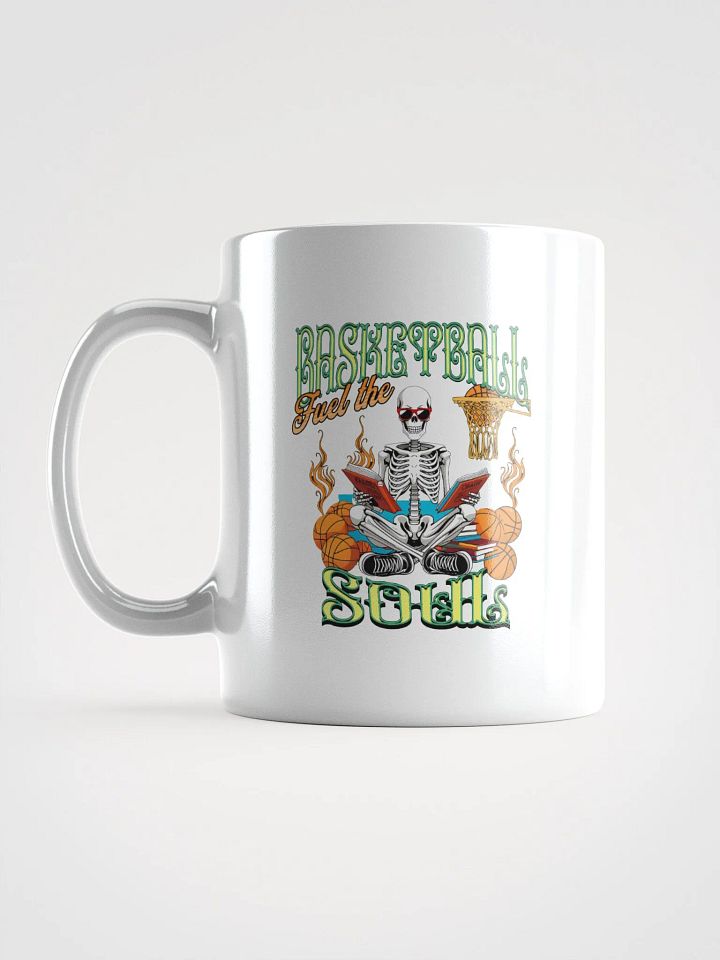 Basketball Fuel The Soul Skeleton Hoops Mug product image (1)