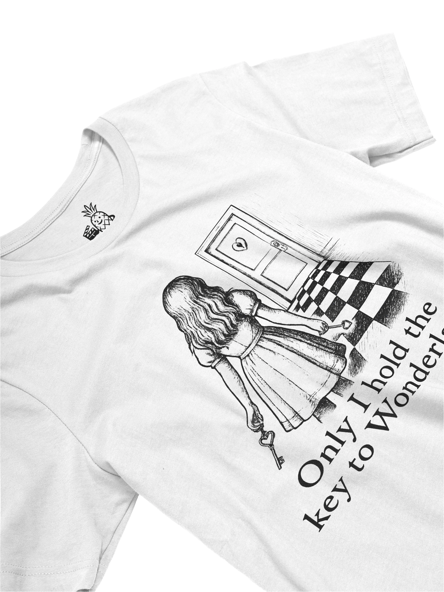Alice in Wonderland Golden Key Self Affirmation Unisex T-Shirt product image (30)