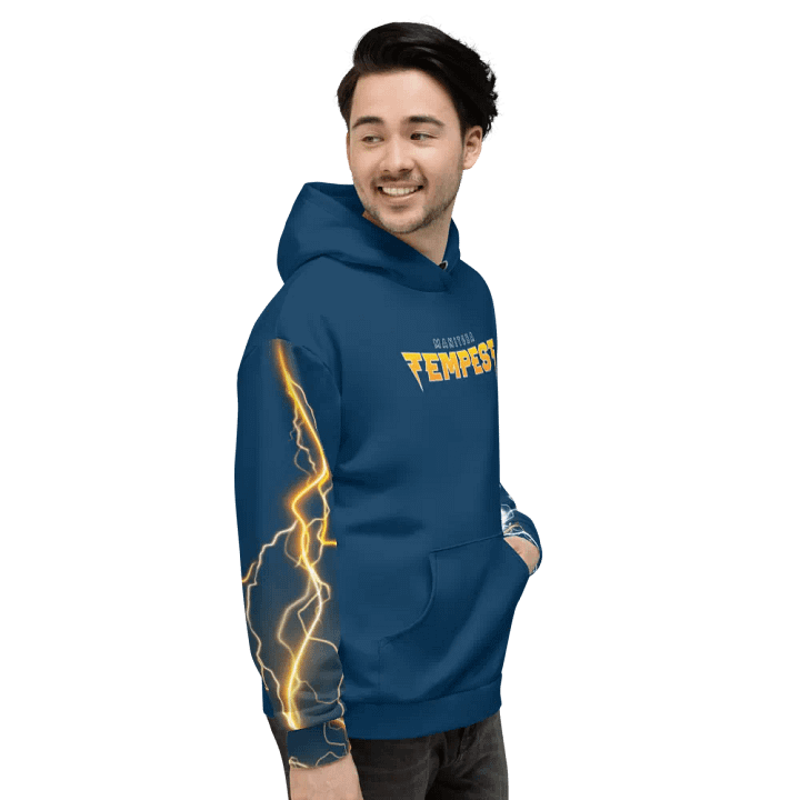 Tempest Dodgeball Club All-Over Print Hoodie product image (2)