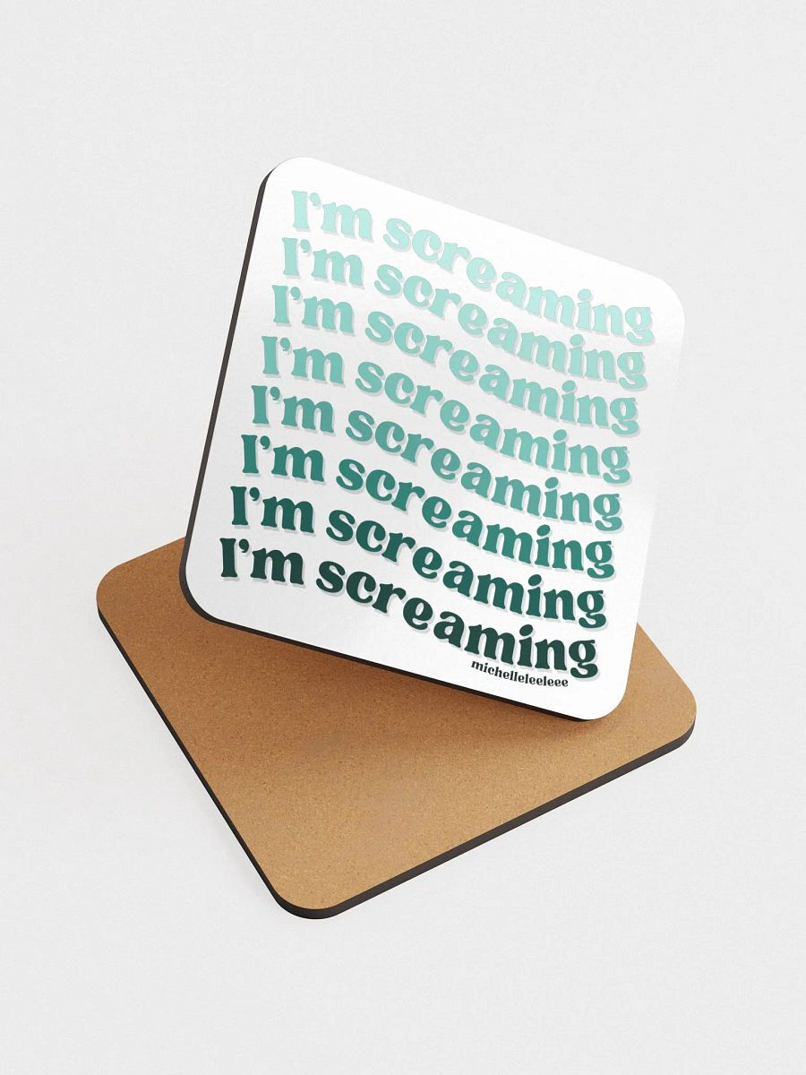 I'm Screaming Gradient Coaster product image (3)