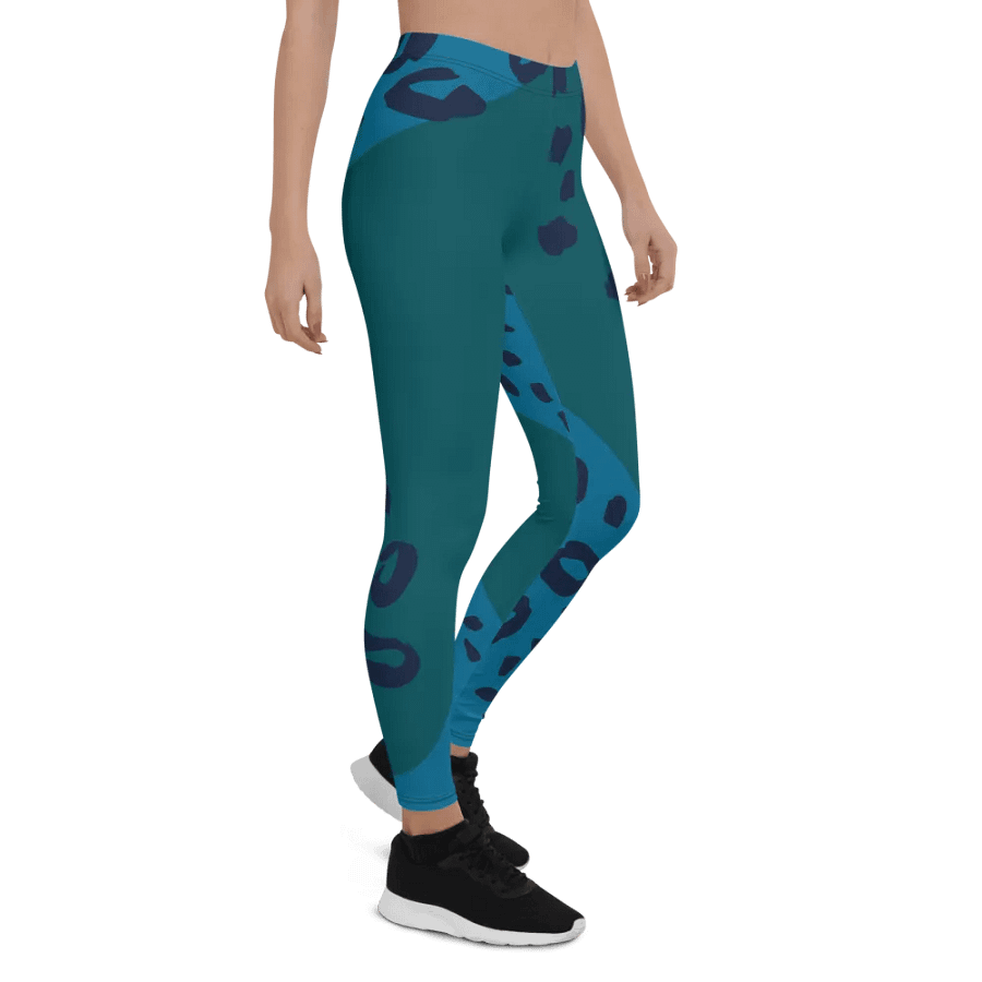 Teal Jungle All-Over Leggings product image (6)