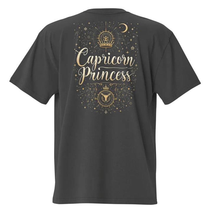 Regal Capricorn Princess Faded T-Shirt product image (2)