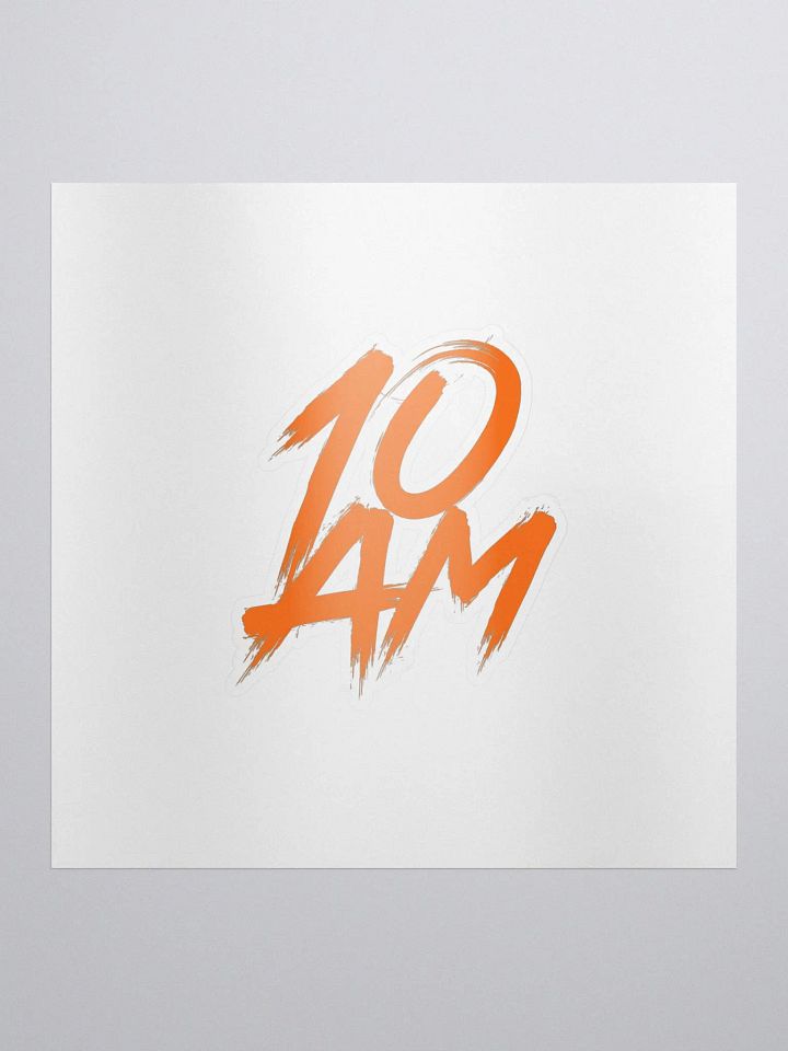 10AM Sticker product image (2)