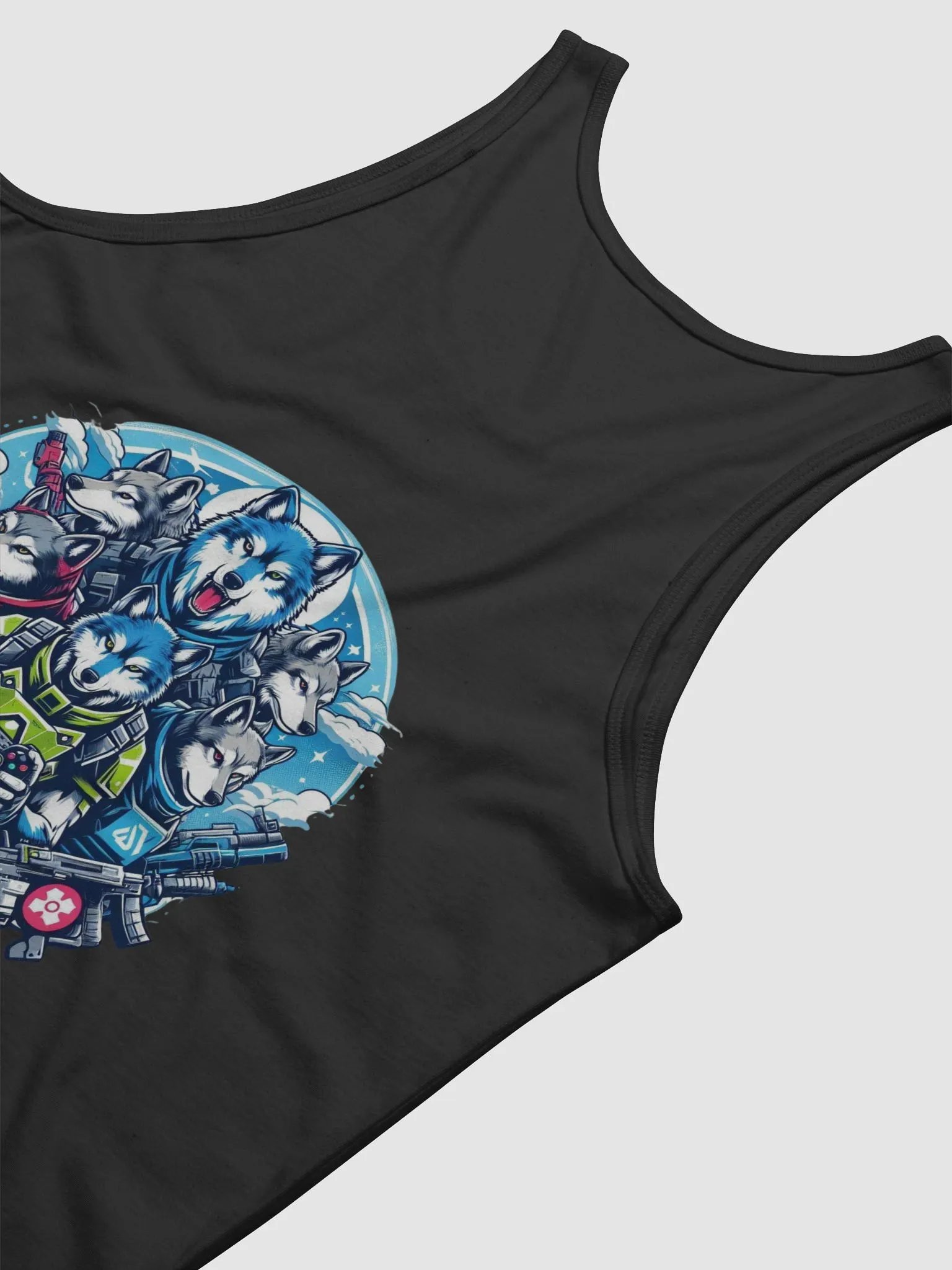 Wolf Pack Print Tank Top product image (7)