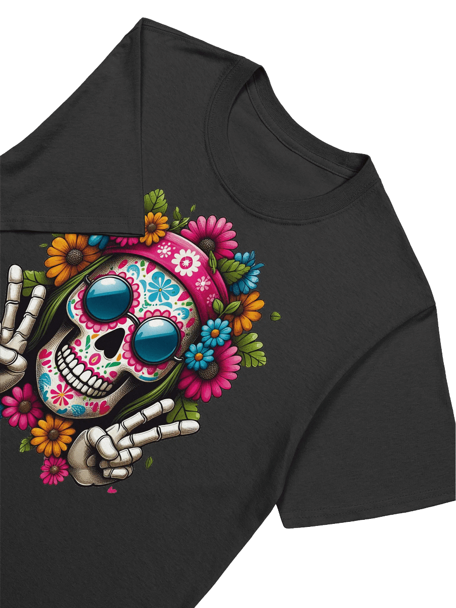 Sugar Skull Art - Vibrant Visions of Dia de los Muertos T-Shirt product image (15)