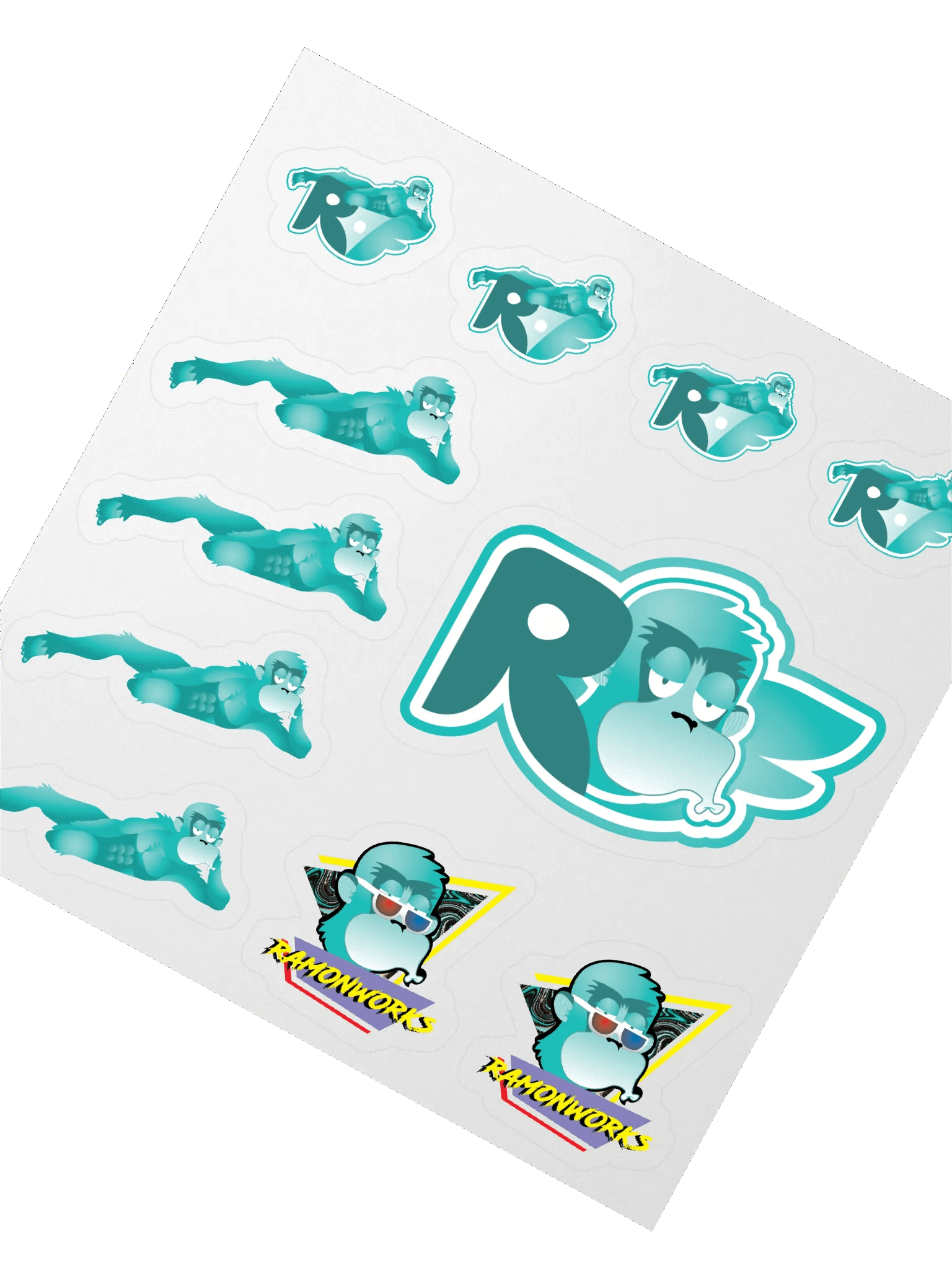 Ramonly Fans Sticker Sheet product image (2)