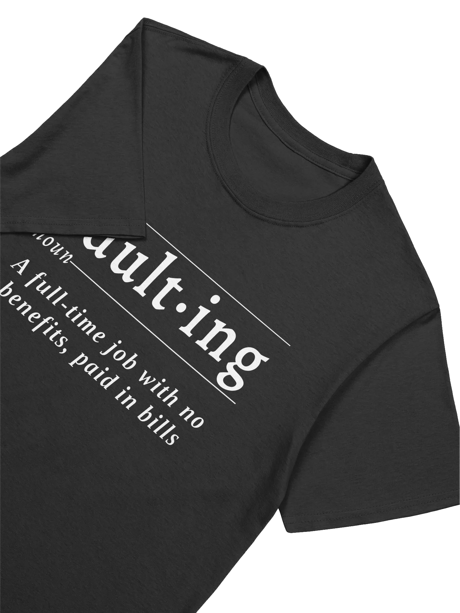 Adulting Def Unisex Tee v2 product image (2)