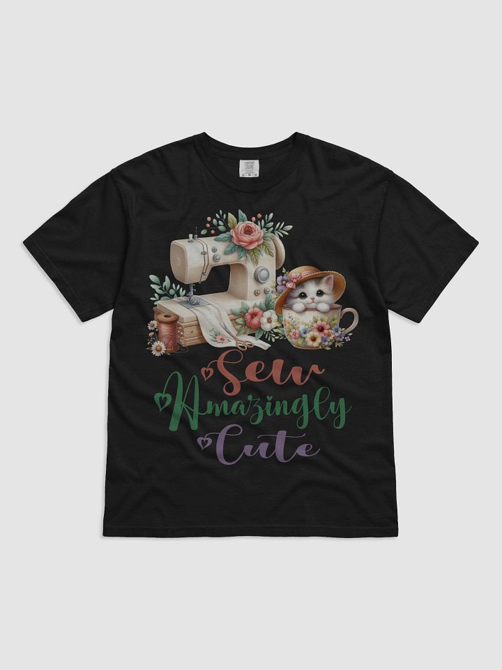 Meowtiful Sewing Delight T-Shirt product image (3)
