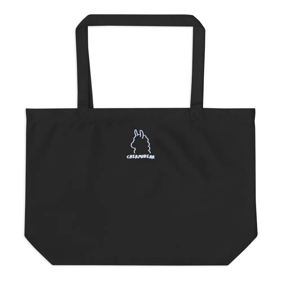 large error braincell tote - black product image (6)