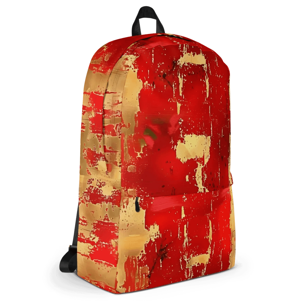 Ethereal Red and Gold All-Over Print Backpack product image (5)