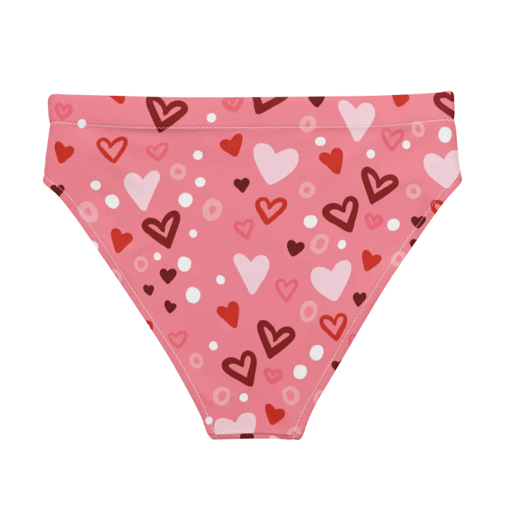 Heart Print Bikini Bottom product image (1)