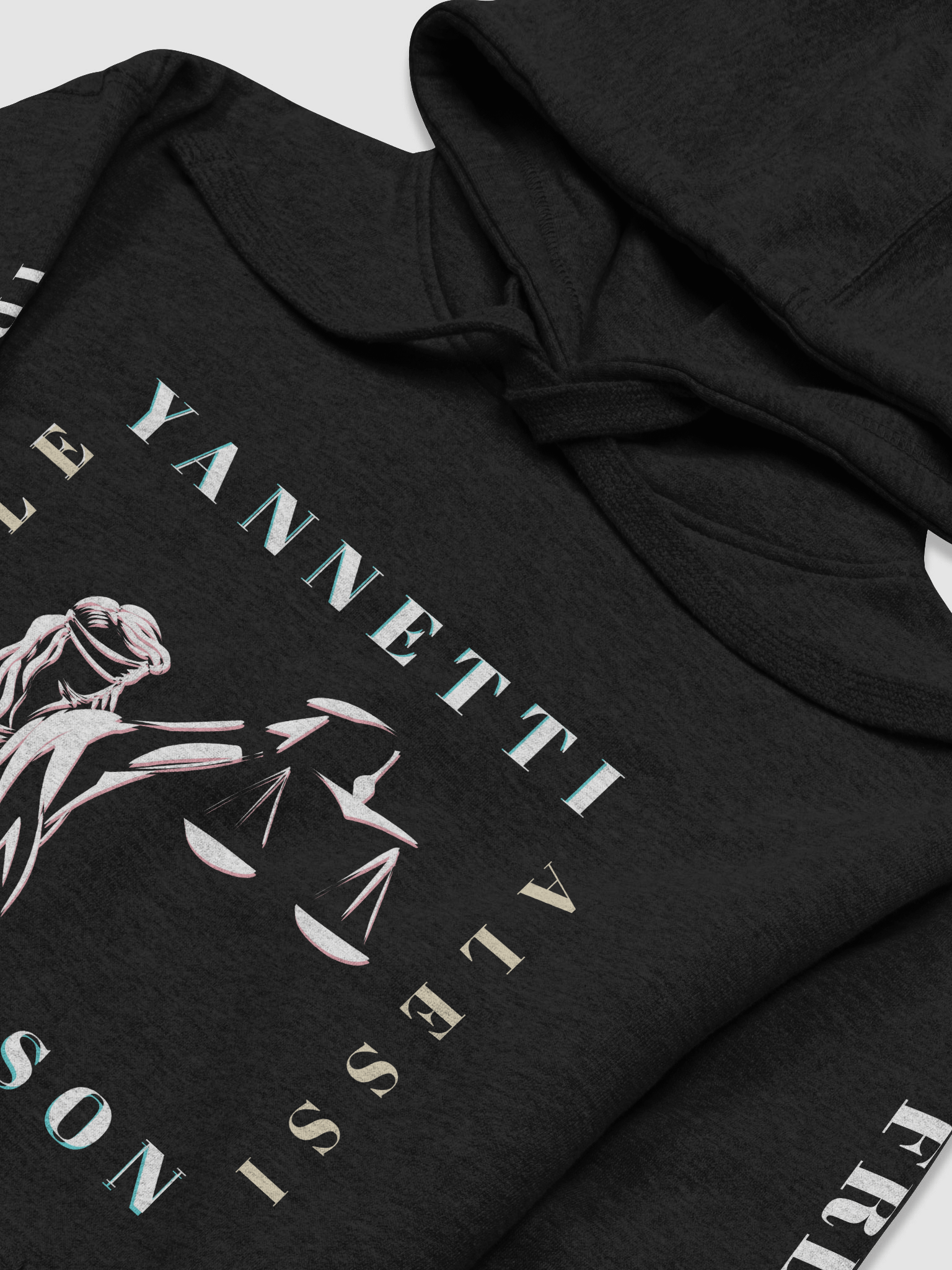 IDBH - The Attorney's - The Softer/Lighter Black Hooded Sweatshirt product image (3)