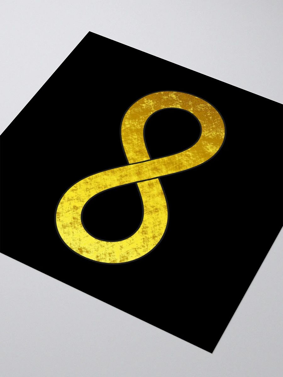 Golden Infinity Sticker product image (9)