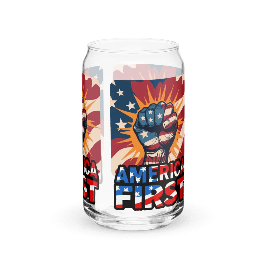 Can-Shaped Glass: America First product image (3)