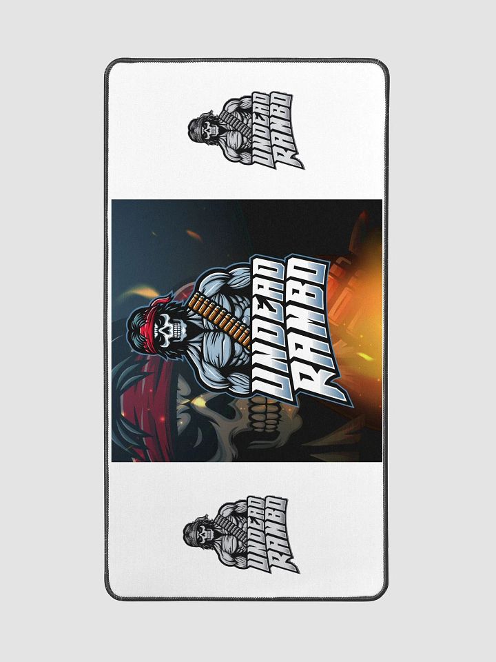 Undead Rambo desk mat product image (2)