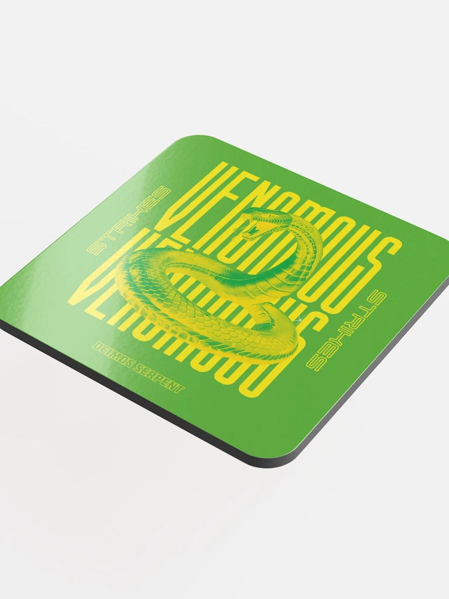Venomous Strikes Cork Coaster product image (3)