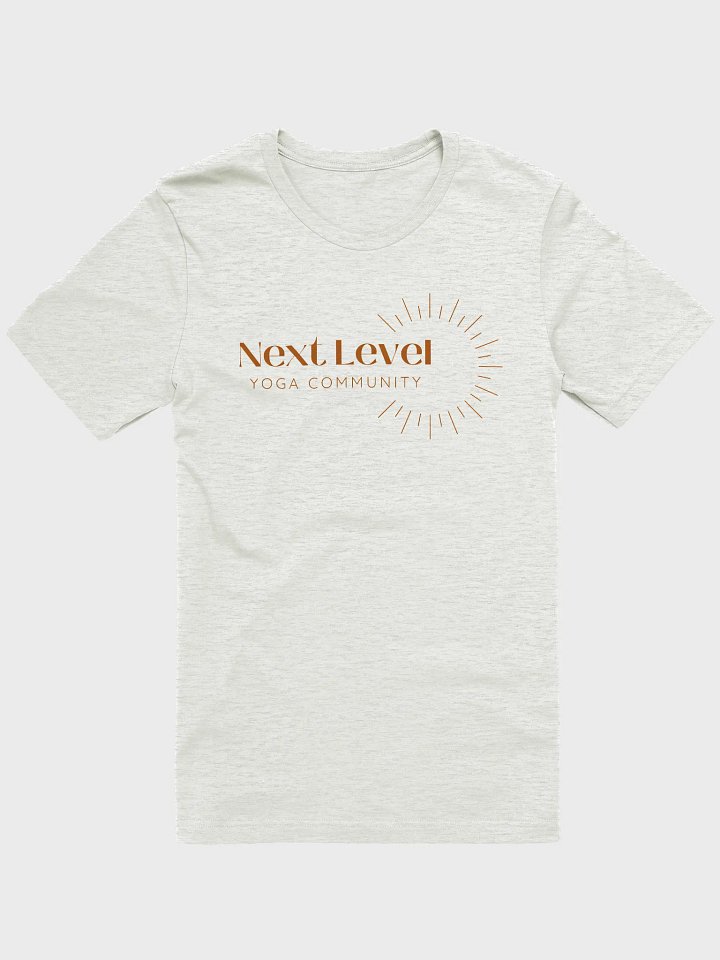 Next Level Yoga Community Logo Unisex Lightweight T product image (1)