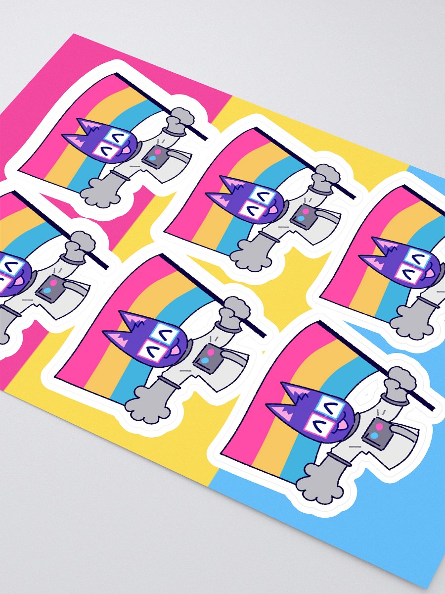 pansexual pride kaykay sticker sheet product image (2)