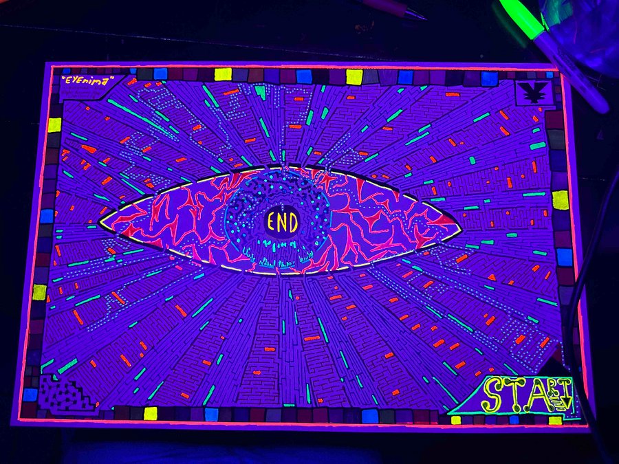 EYEnima ~Enhanced~ Black Light Answer Key Version product image (2)