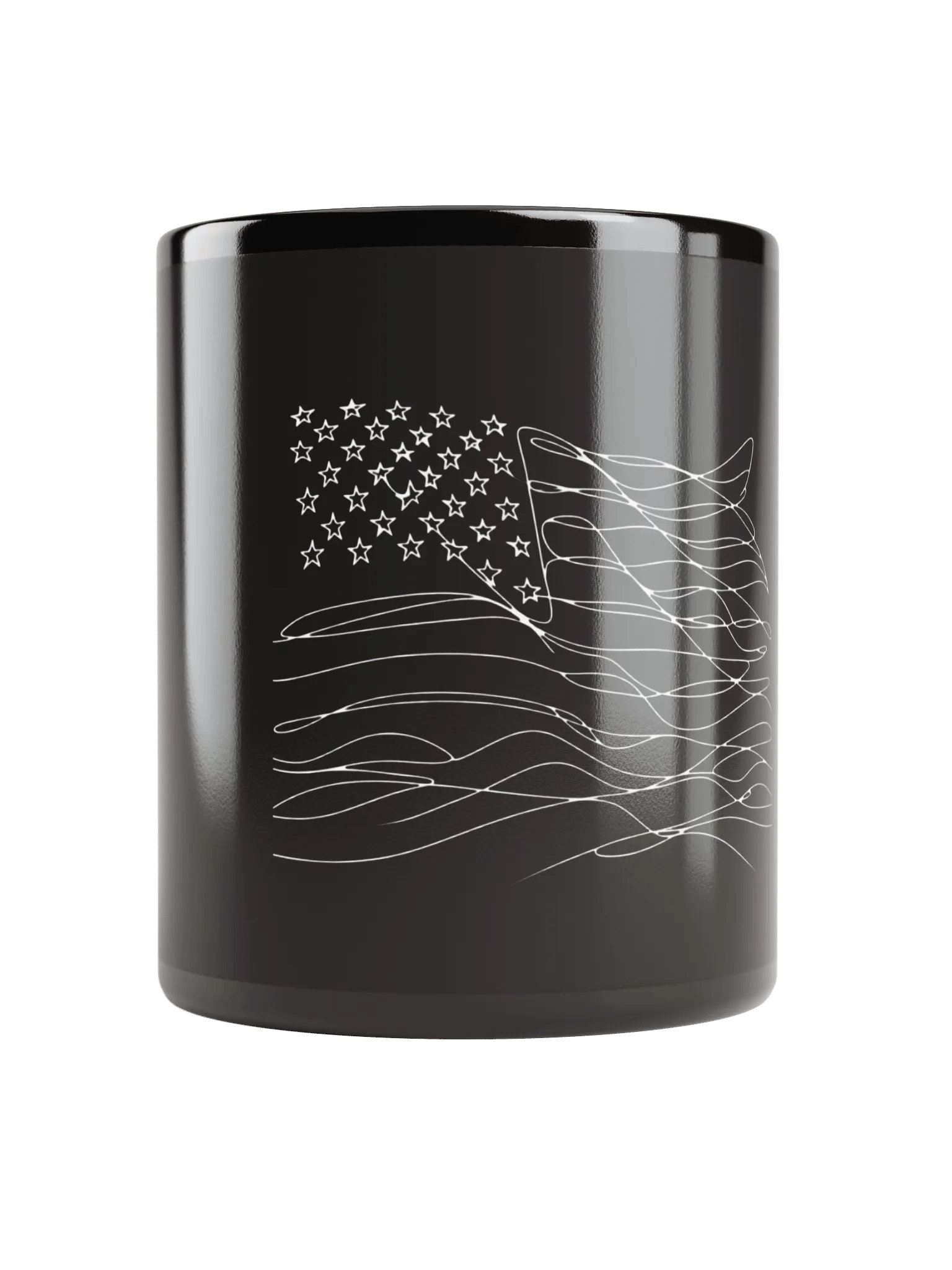 USA Flag Line Art Mug product image (9)