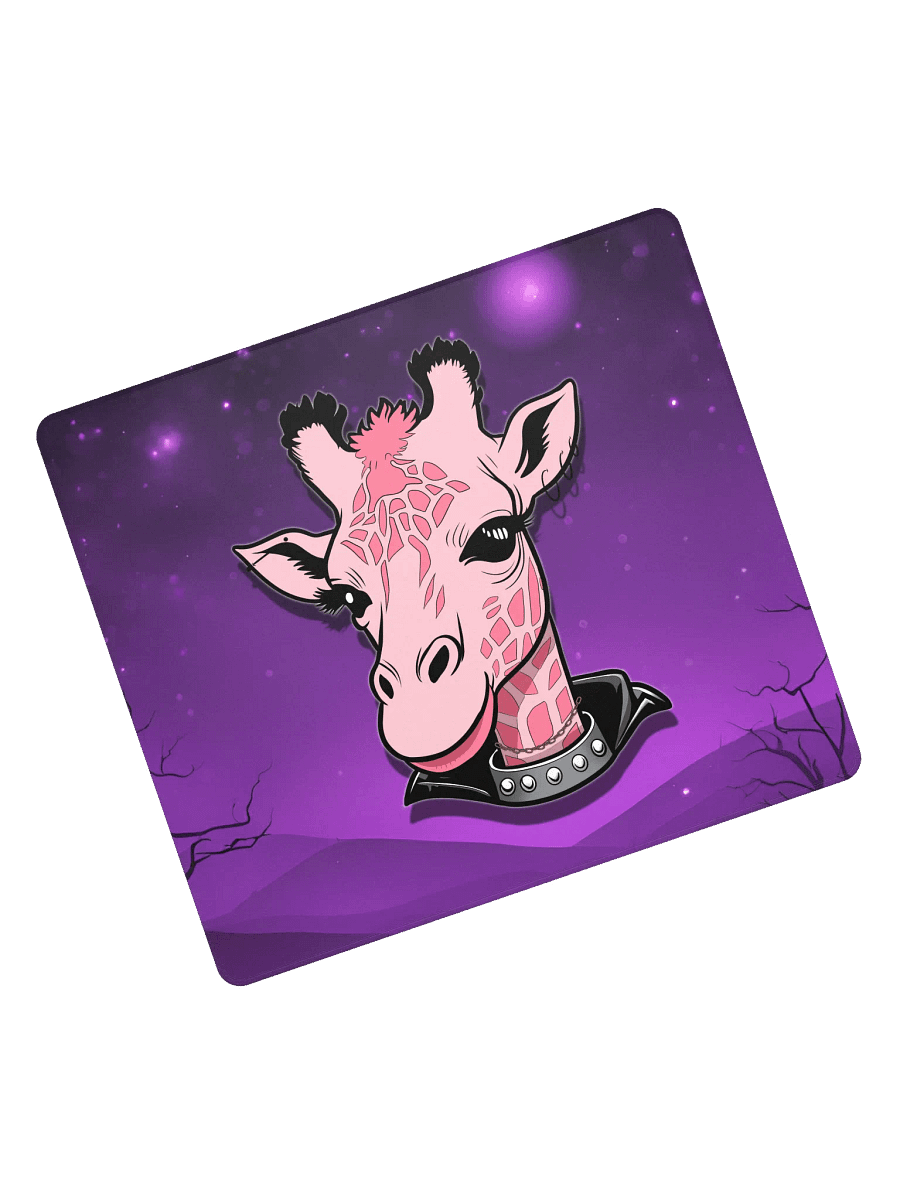 Gothic Safari Gaming Mouse Pad - Giraffe product image (11)