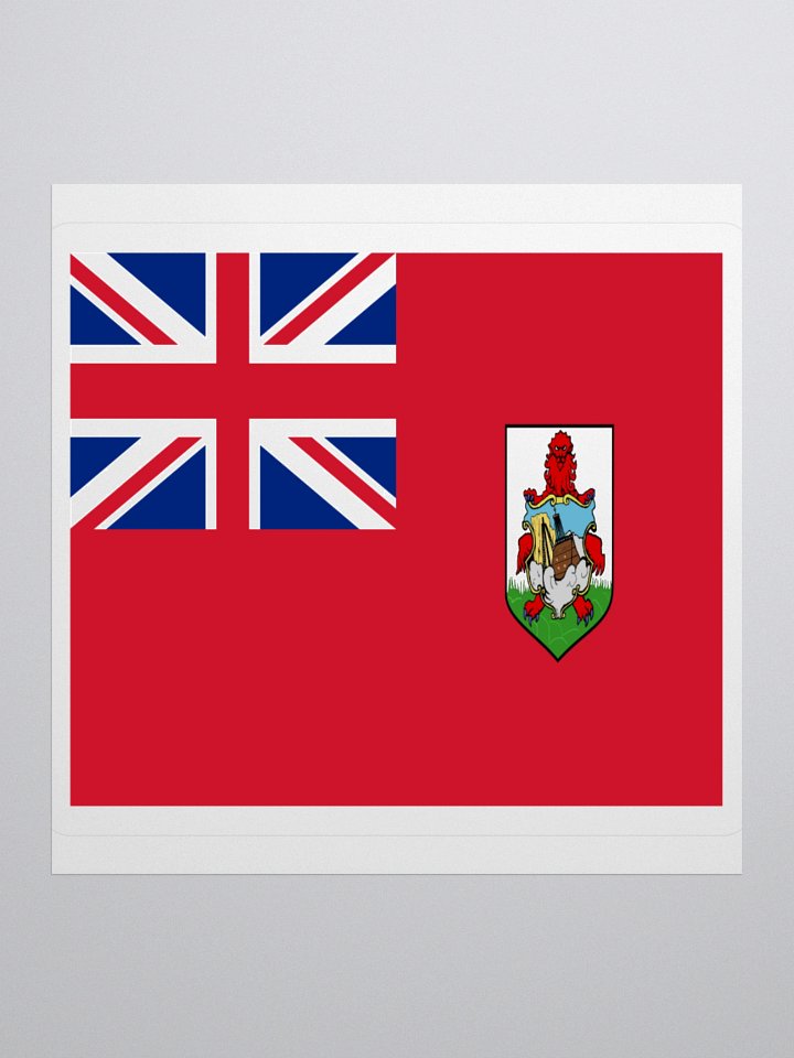 Exclusive Bermuda Flag Kiss-Cut Stickers - High-Quality Vinyl, Multiple Sizes product image (3)