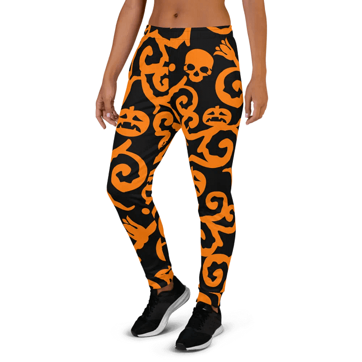 Scary Pumpkins Skull Women's Joggers product image (2)
