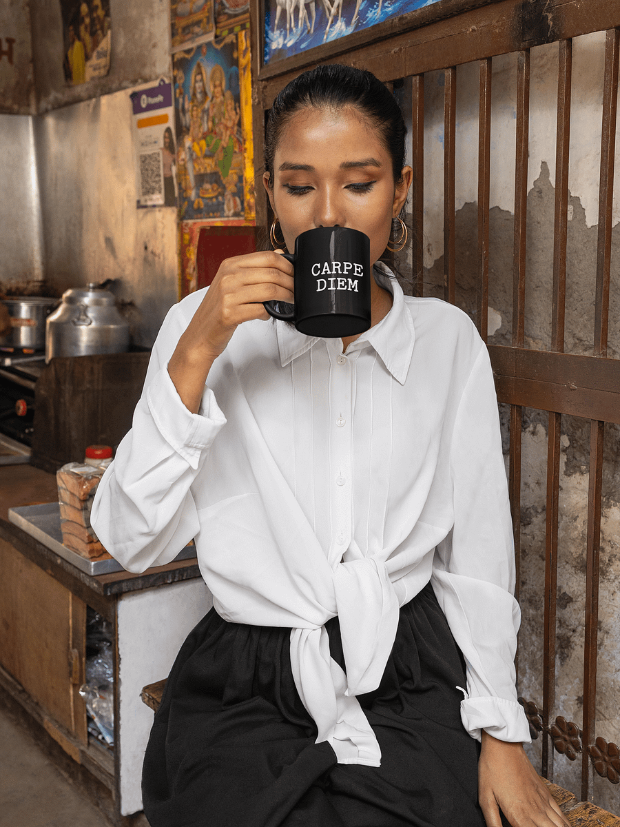 Carpe Diem Black Mug product image (3)