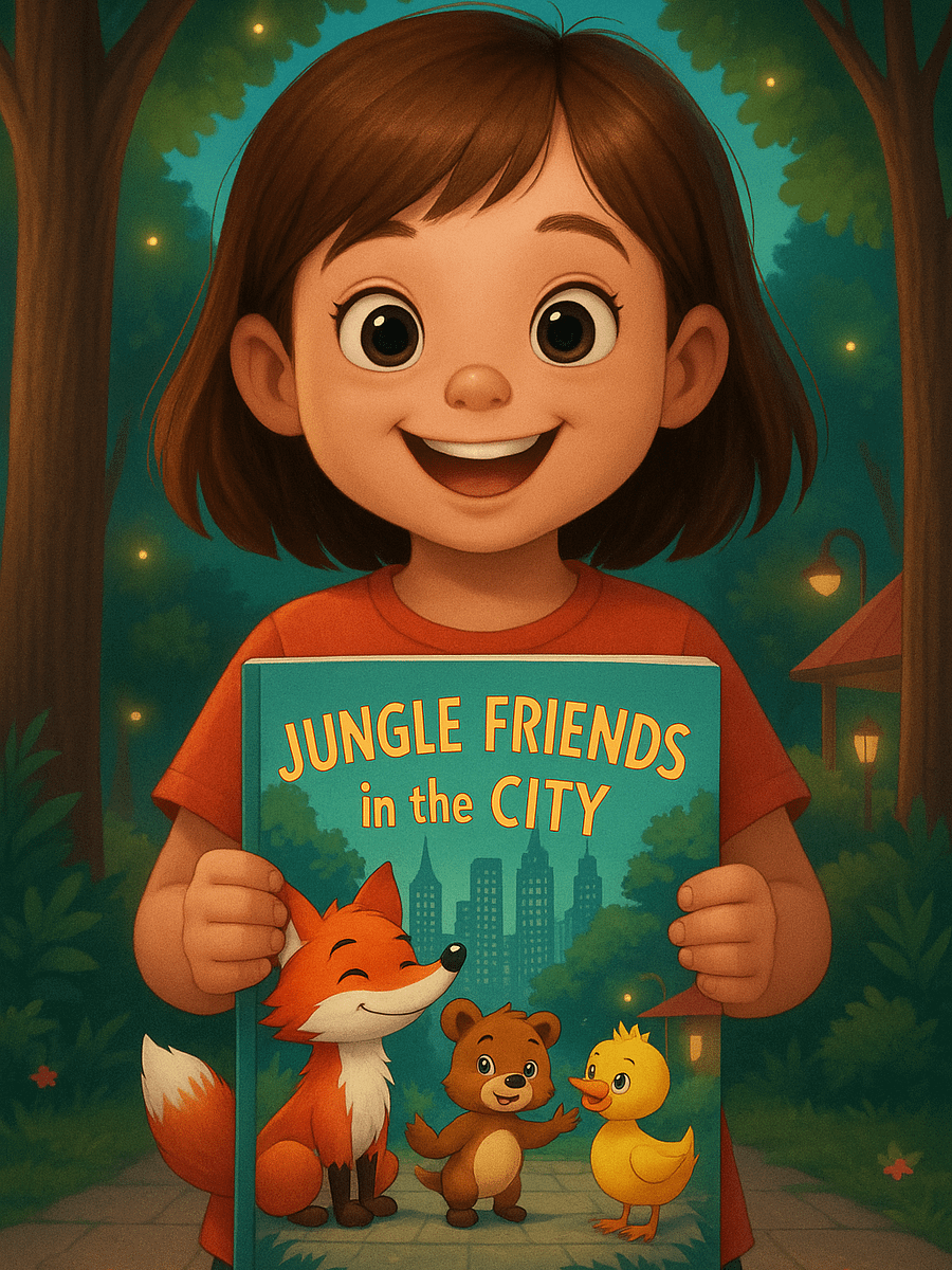 Jungle to City Adventure Coloring Book product image (1)