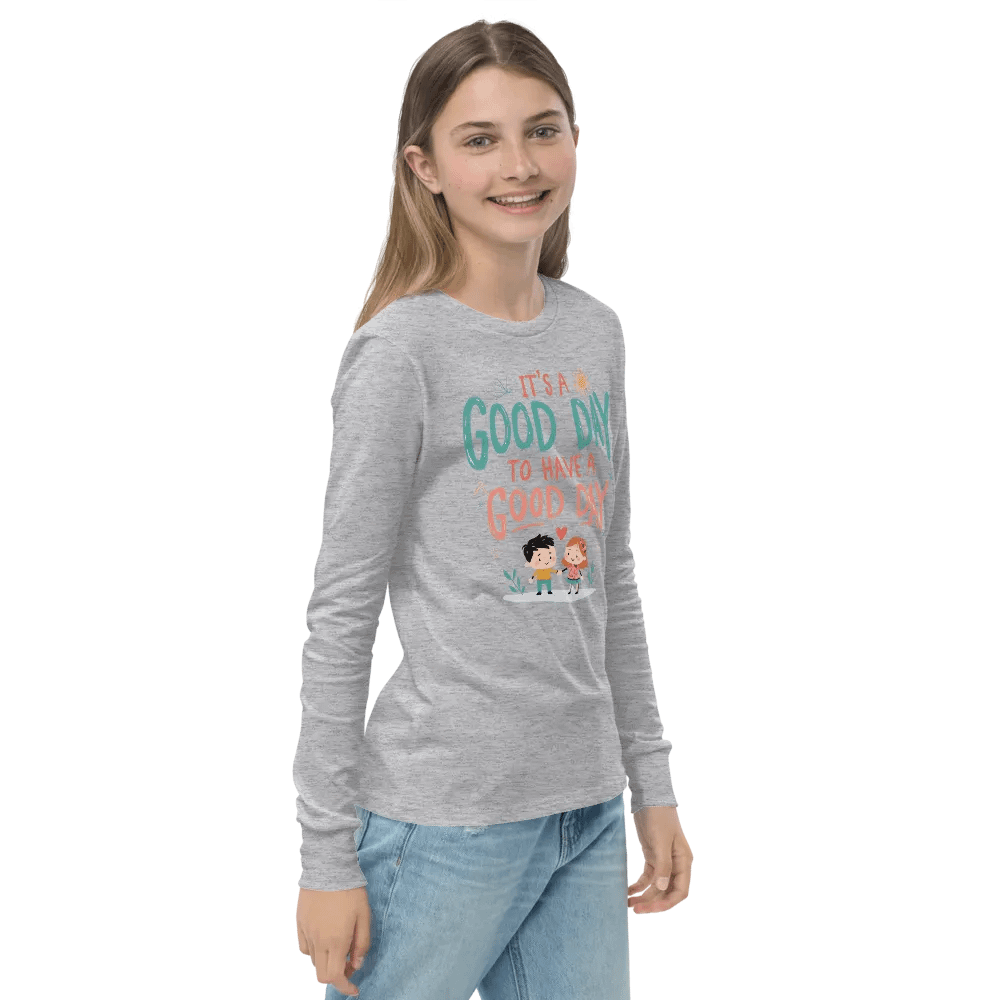 Whimsical Good Day Kids' Long Sleeve Tee product image (23)