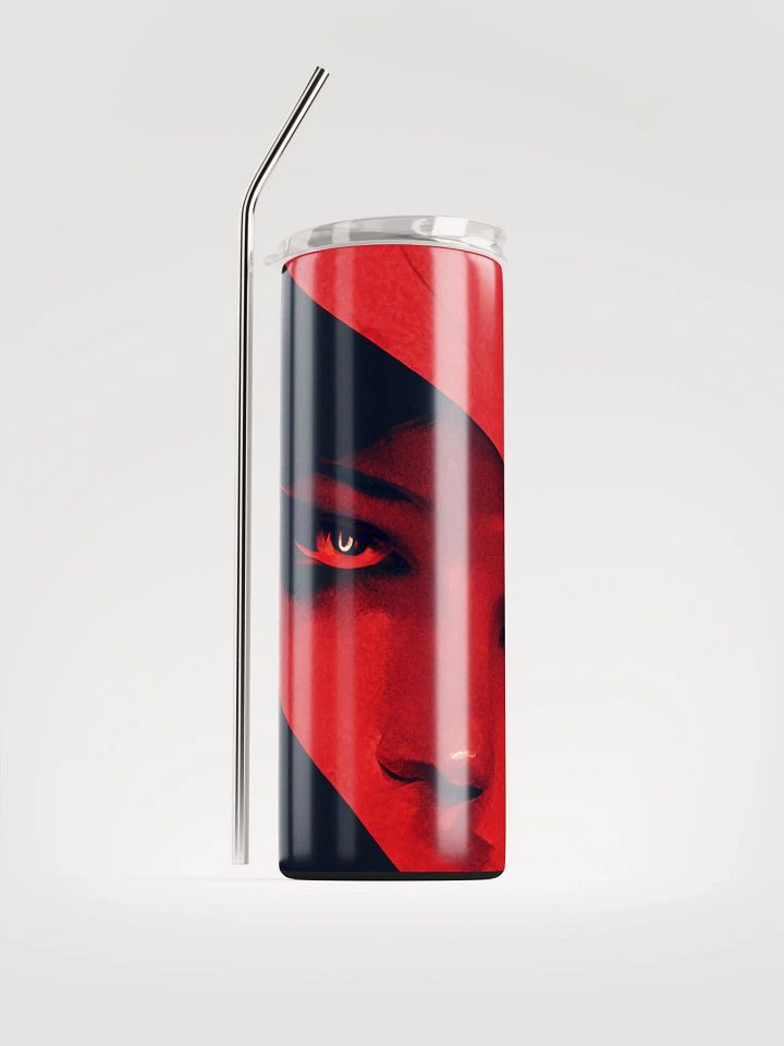 Crimson Gaze Stainless Steel Tumbler product image (1)