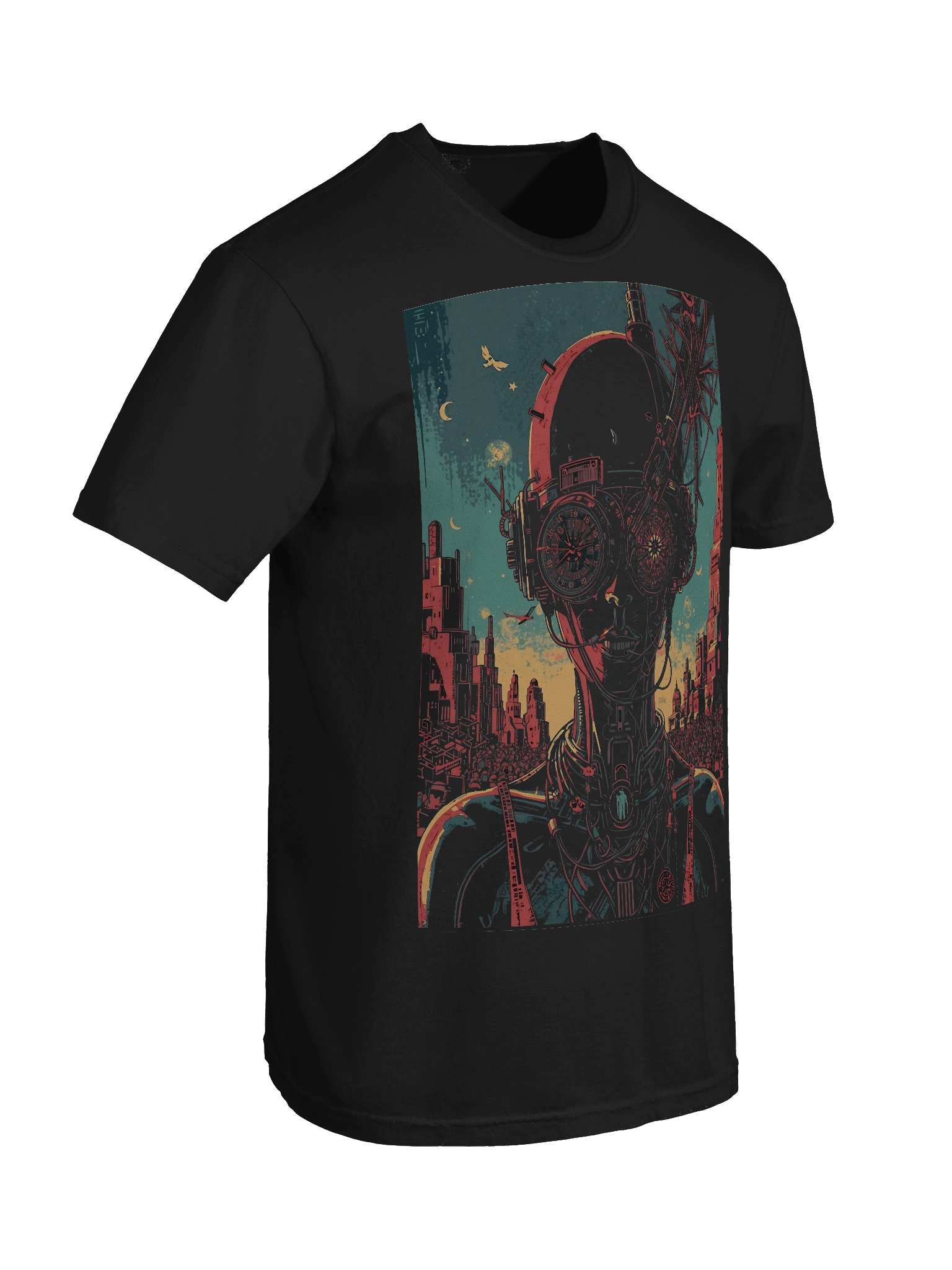 Future Dystopia Glitch Heavyweight T-Shirt product image (8)