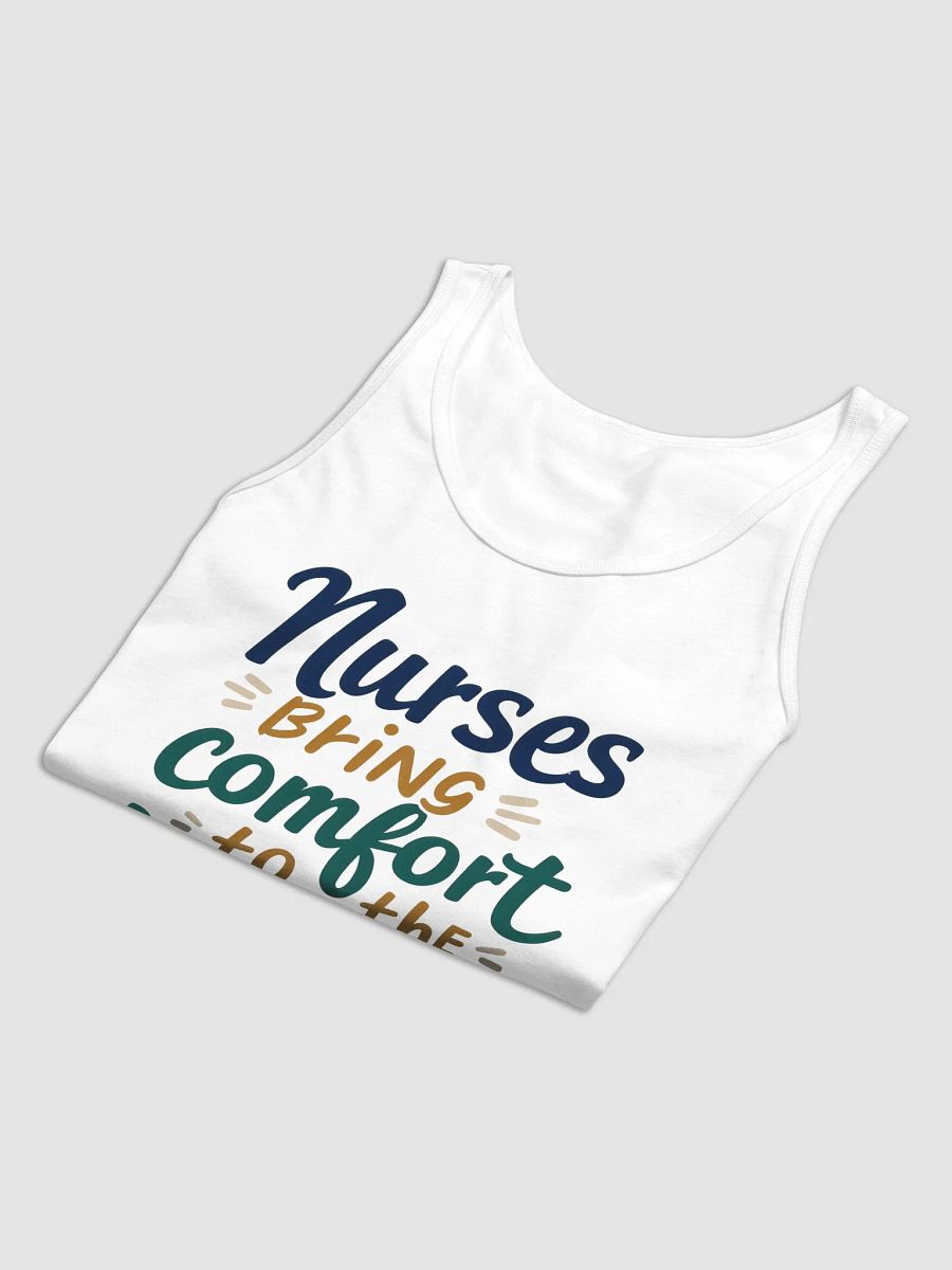 Comforting Nurses Typographic Tank product image (13)