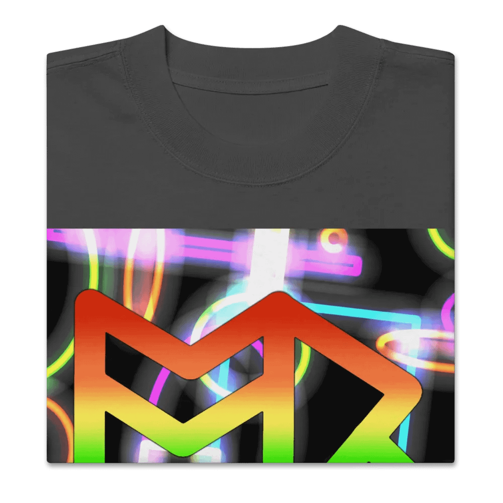 ToRk Rune Oversized Faded T-Shirt (LGBT Tones) product image (2)