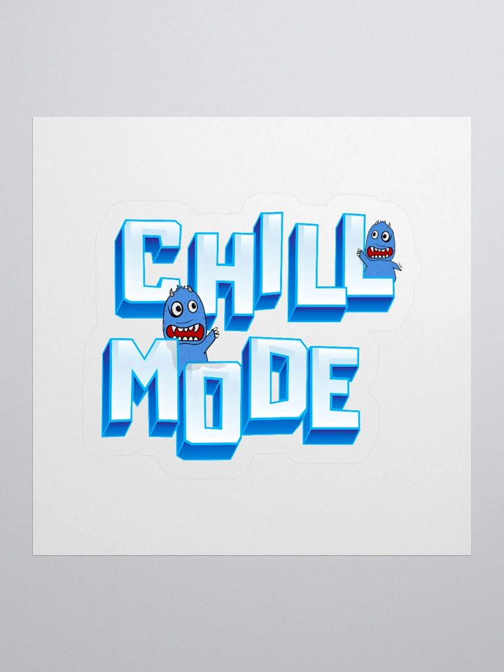 Chill Mode Creatures Kiss Cut Stickers product image (2)