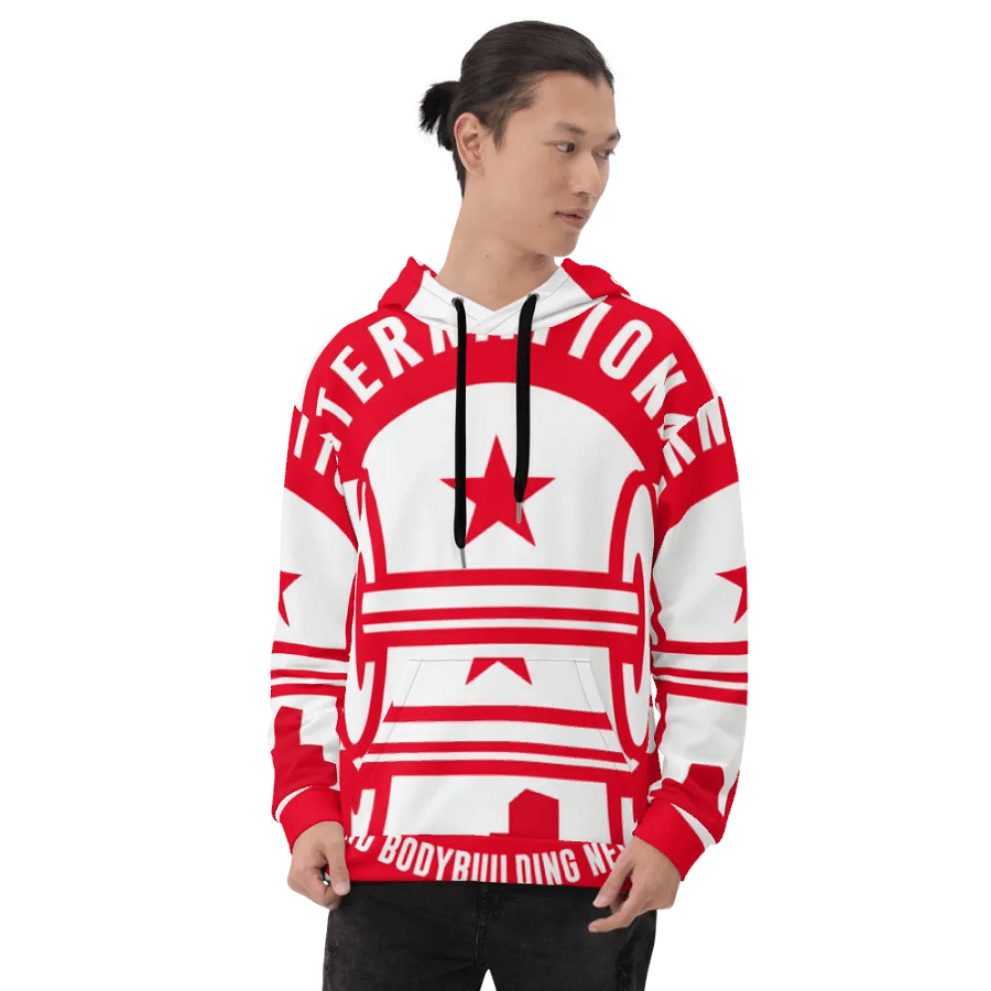 IFBNewsfeed.Org's All-Over Print Recycled Unisex Hoodie product image (8)