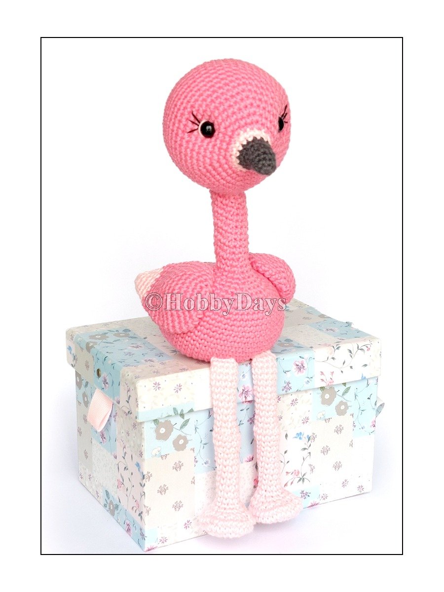 USA PATTERN - Amigurumi Crochet Flamingo product image (3)