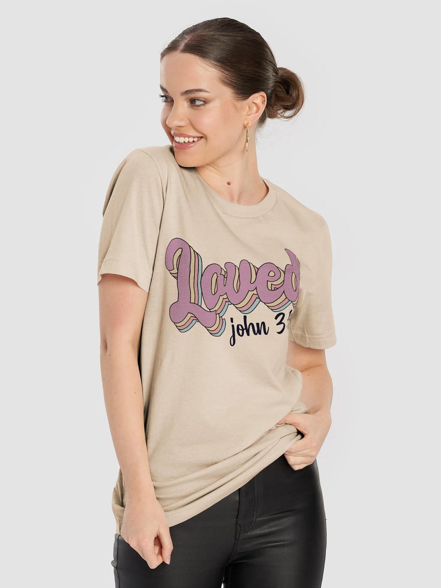 Loved (John 3:16) T-Shirt product image (9)