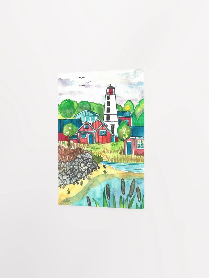 Fishing Village Art Print product image (2)