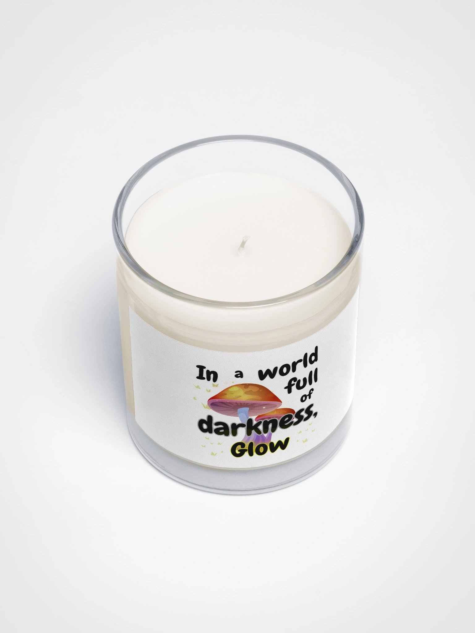 Glowing Mushroom Soy Candle product image (3)