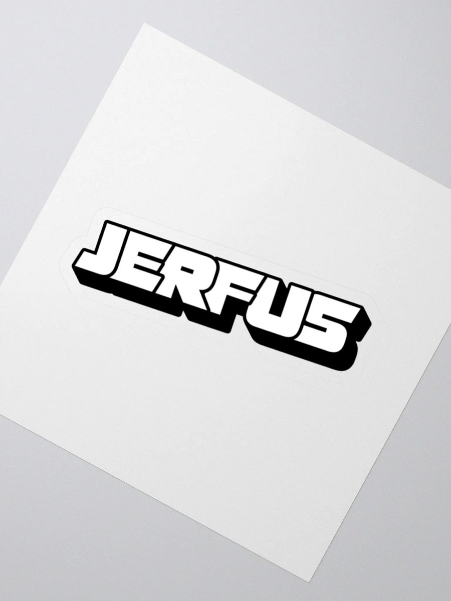 Jerfus Logo Sticker product image (2)