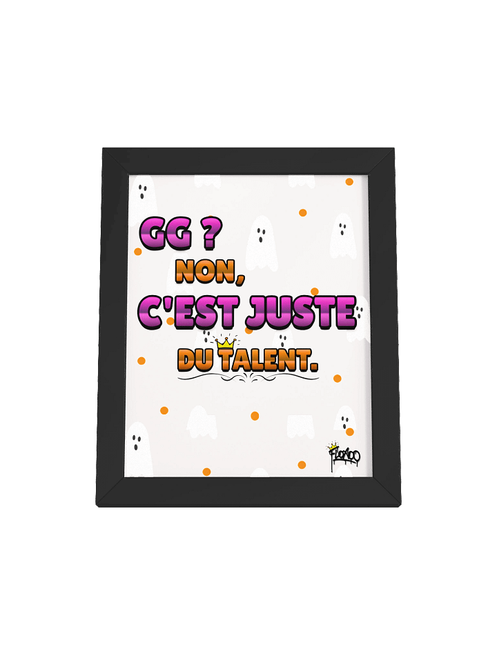 Talent Crown Matte Poster product image (2)