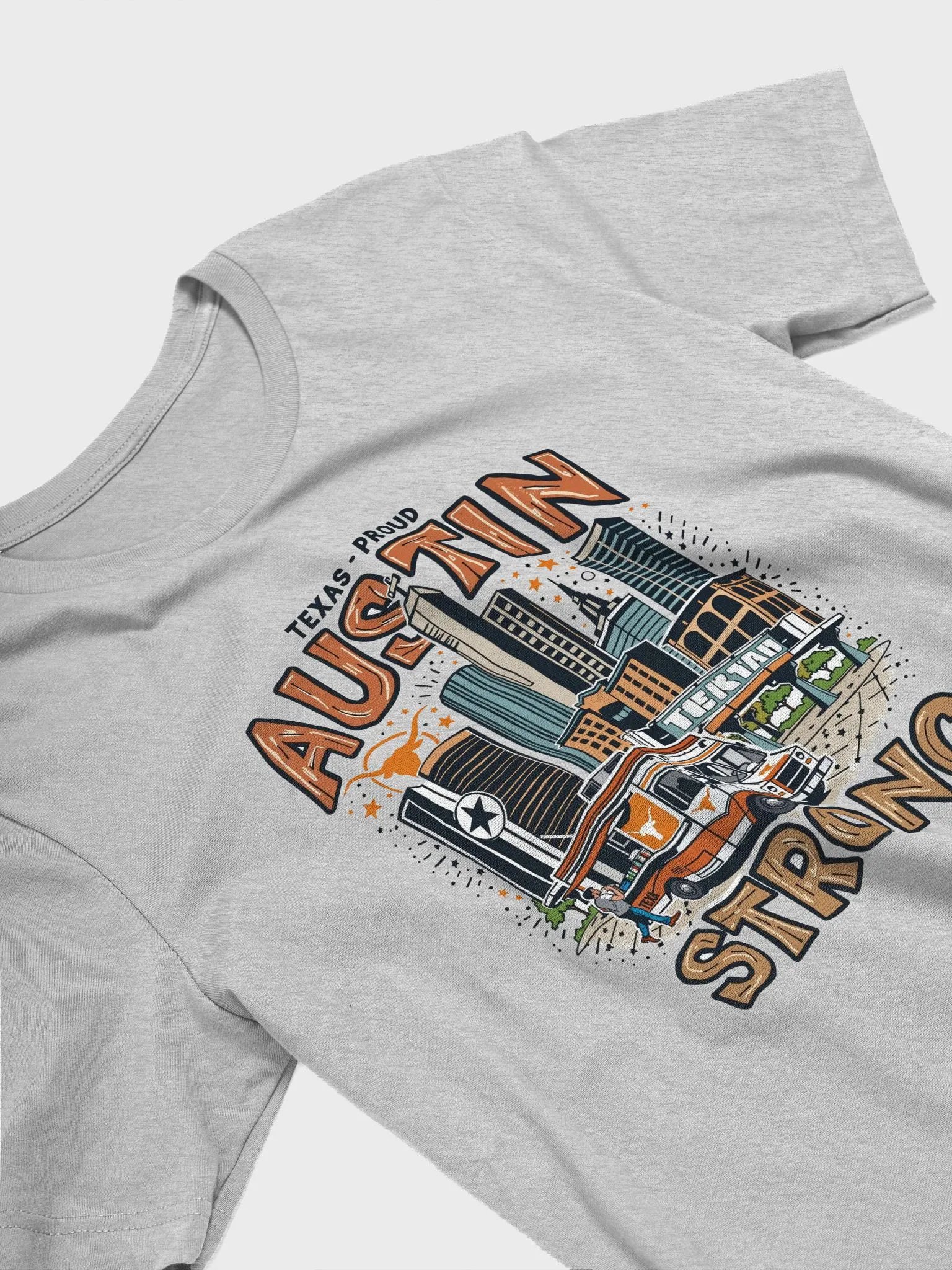 Austin Strong Skyline T-Shirt product image (26)