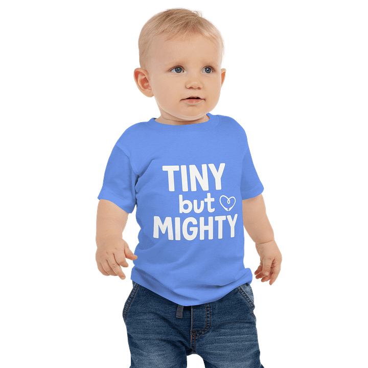 Mighty Words Baby Tee product image (1)