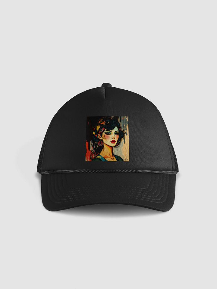 Geometric Goddess Foam Trucker Hat product image (1)