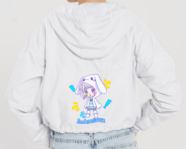 Rainy Cinnalux Cropped Windbreaker product image (1)