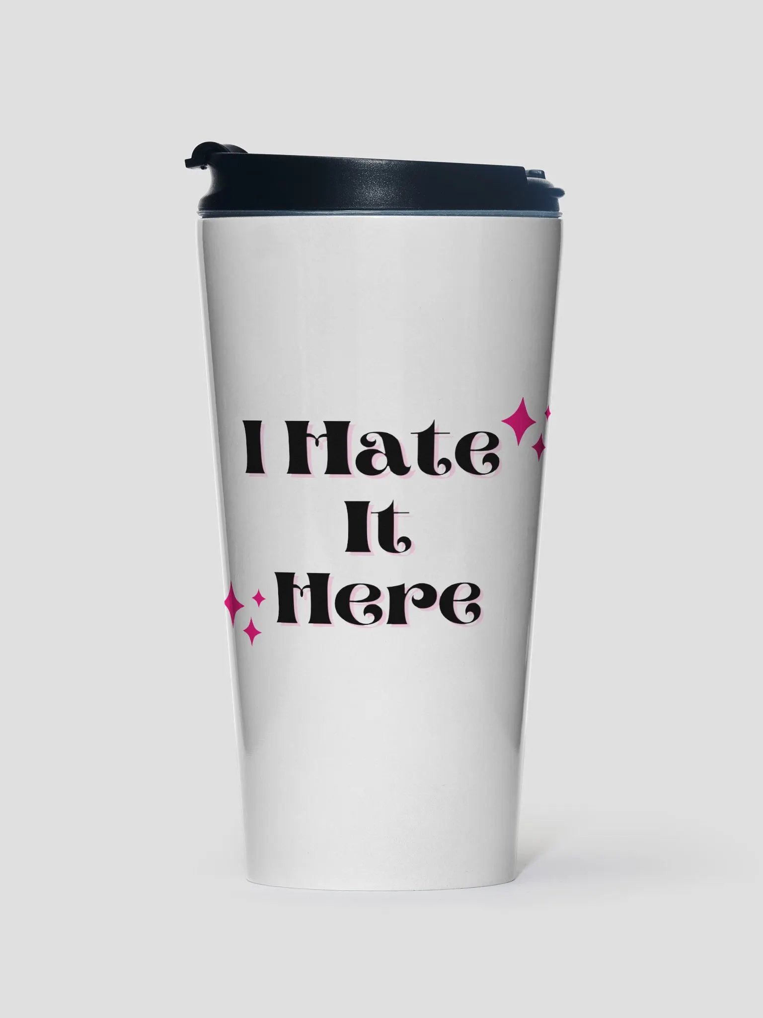 Reflective Typography Travel Mug product image (1)