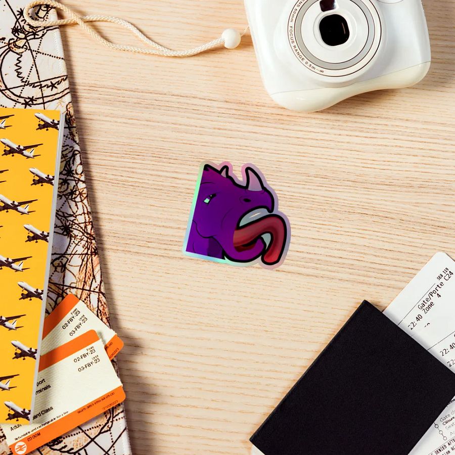 Vella Lick Holo Sticker product image (7)