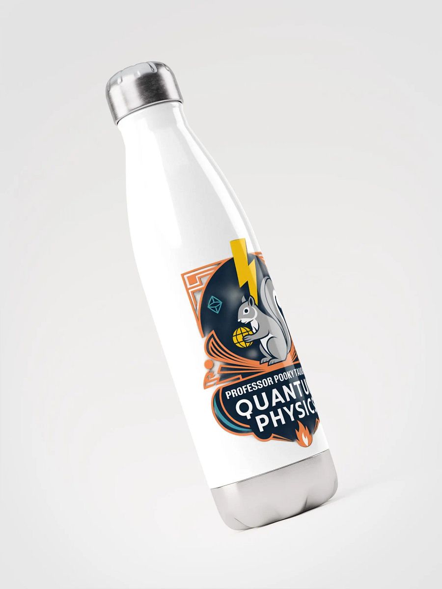 Water Bottle: Professor Pooky Taught Me Quantum Physics product image (3)